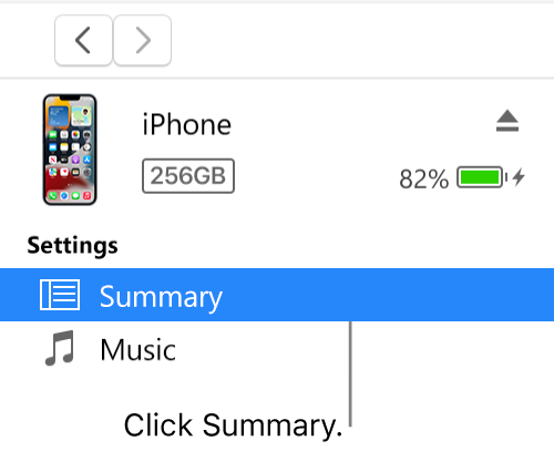 itunes setting