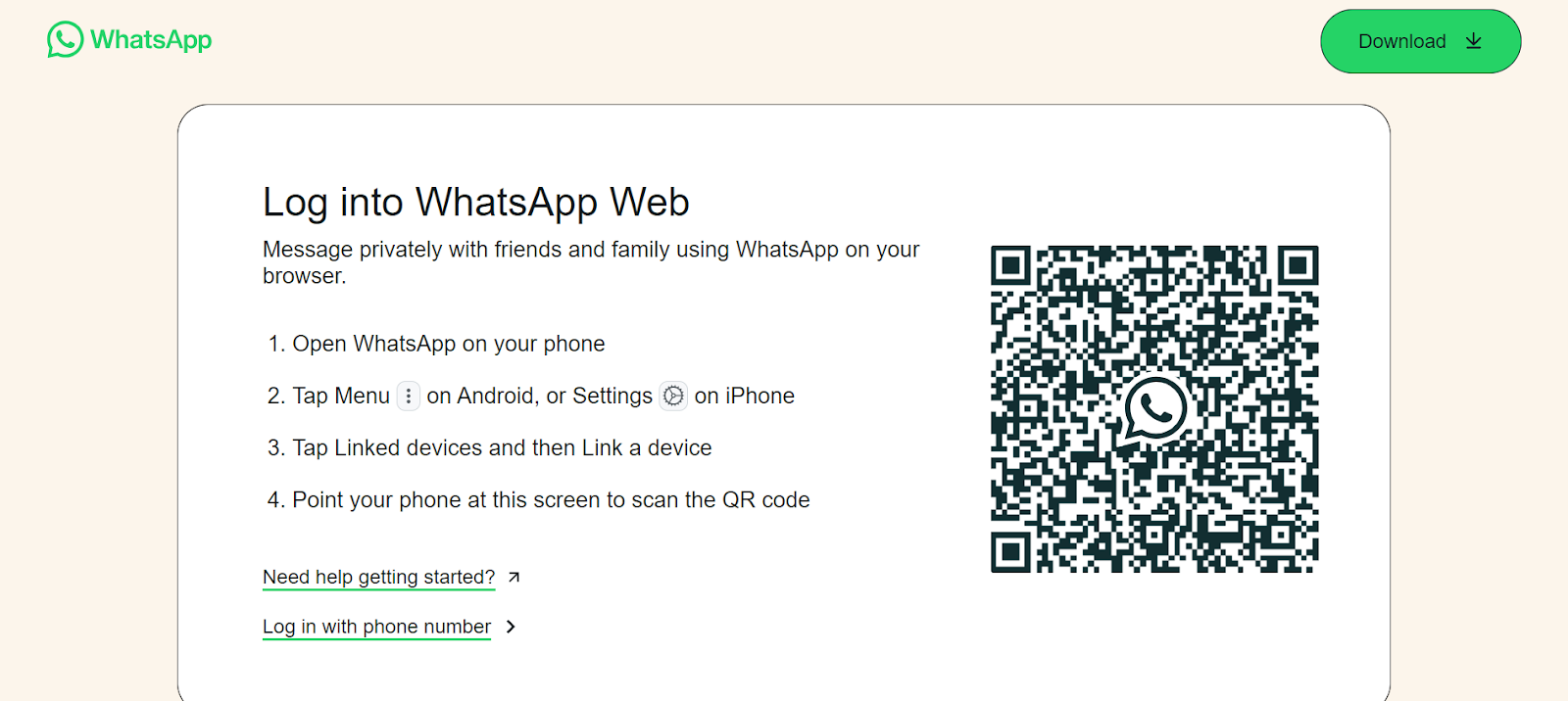 WhatsApp Web