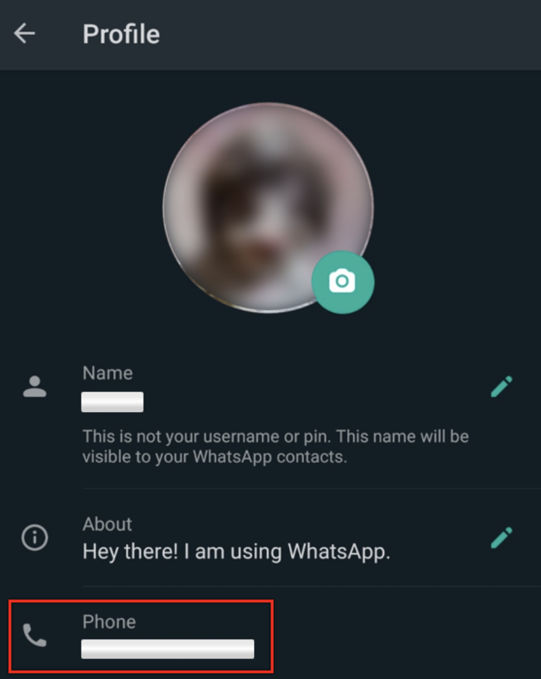 whatsapp contact info