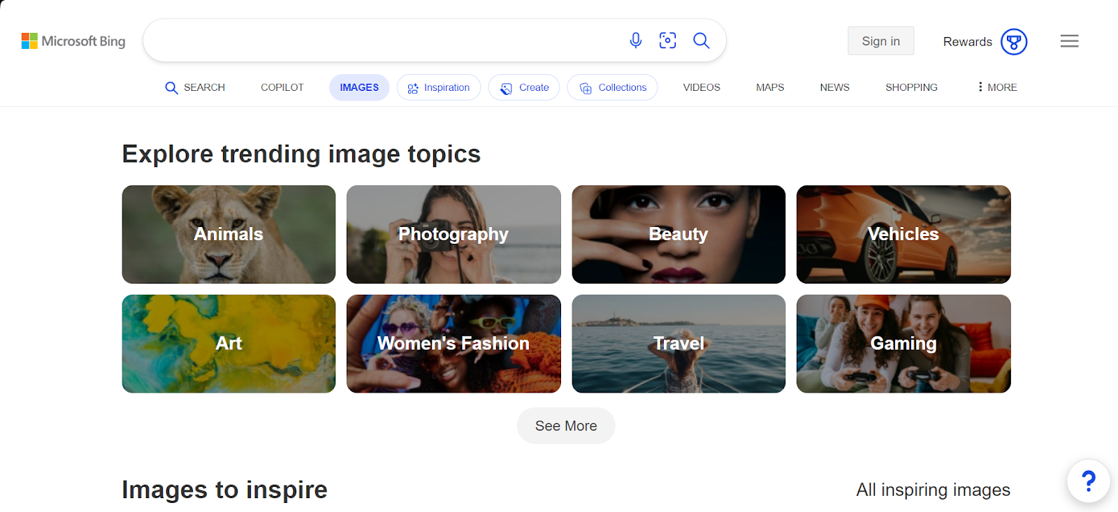 Bing Image Search