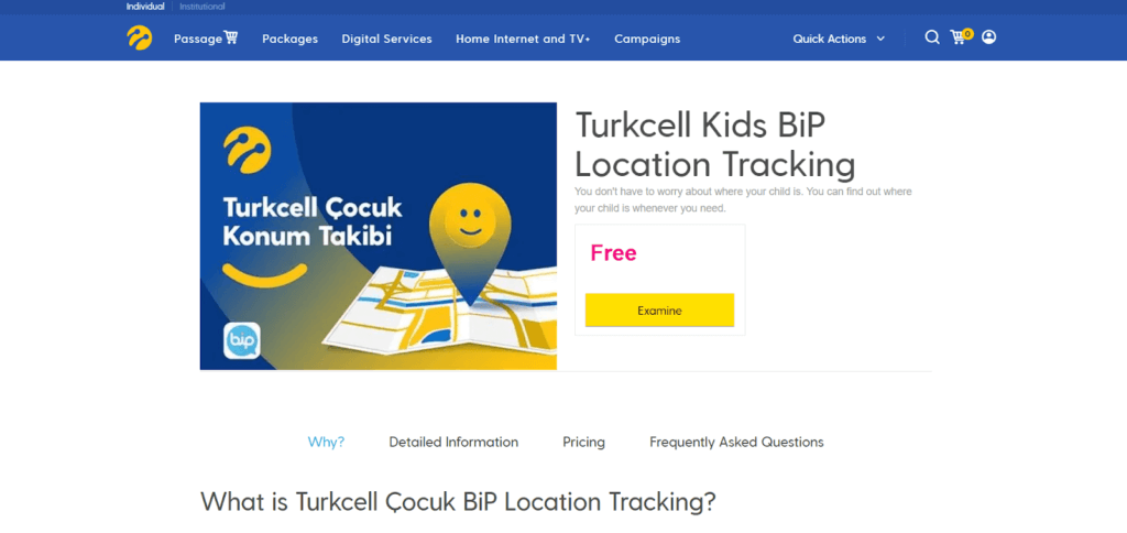 Turkcell Çocuğum Nerede