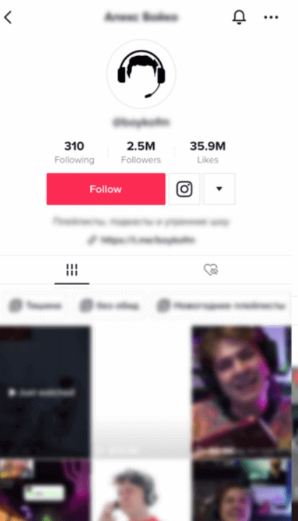 check tiktok profile