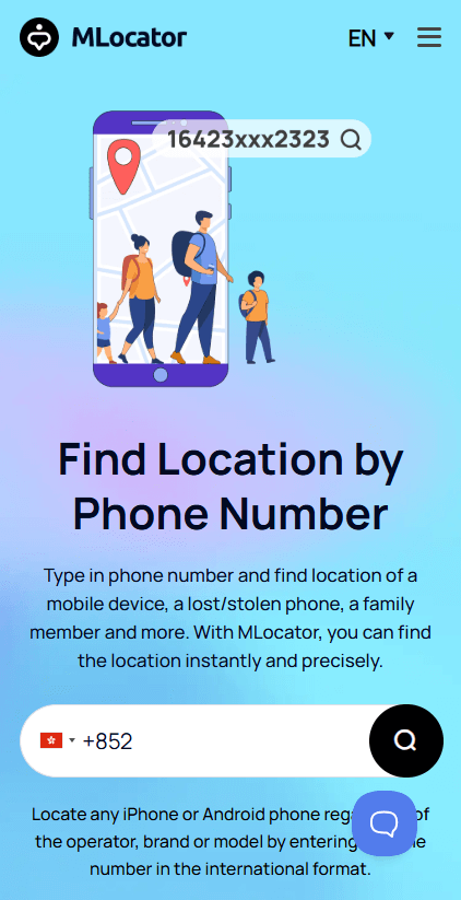 find location by phone number online