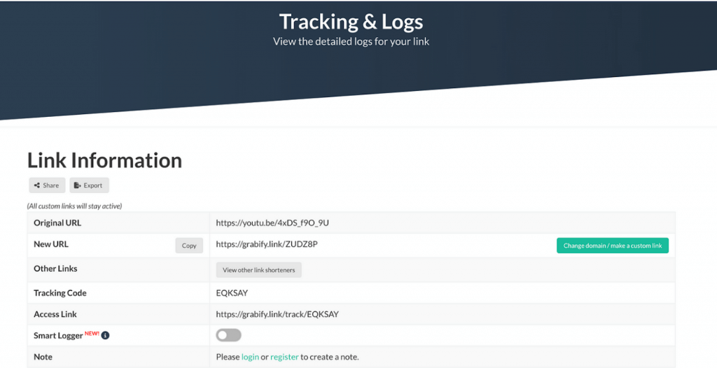 grab ip address