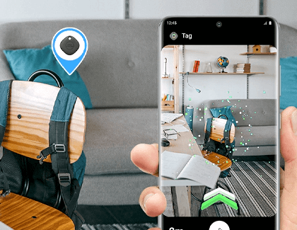 how does samsung smart tag work