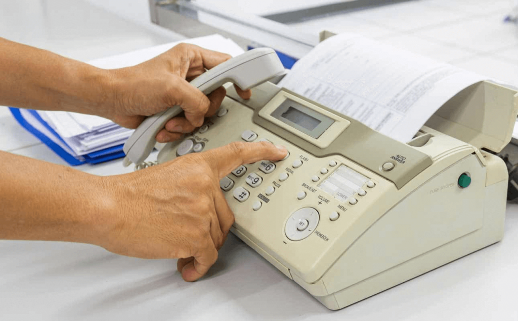 how to find a company fax number