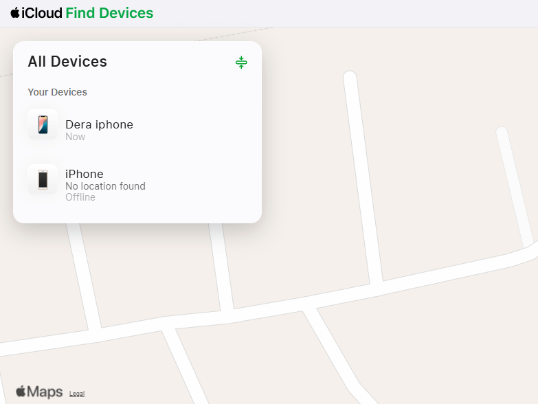 icloud find device