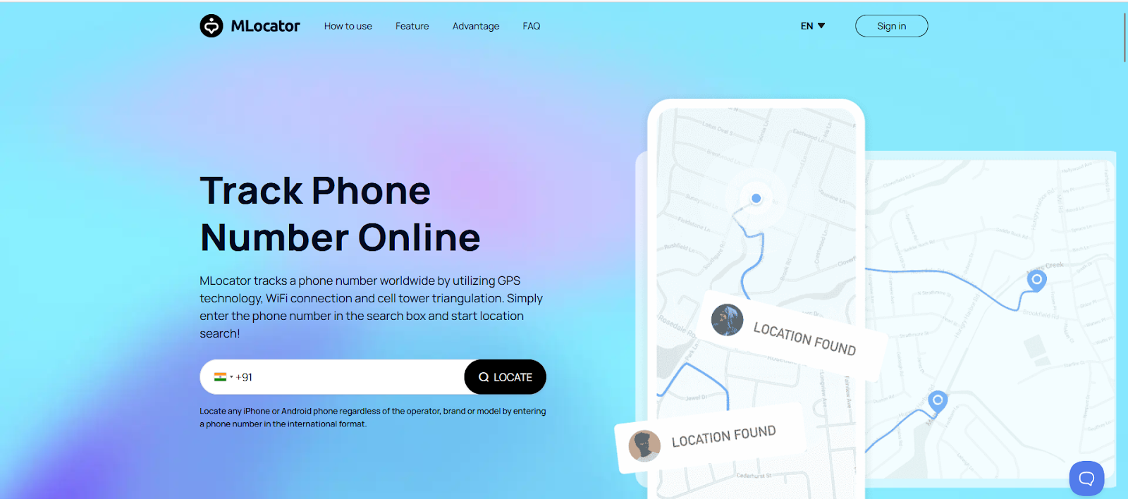 online phone number tracker