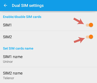 Deactivate a SIM Card Temporarily