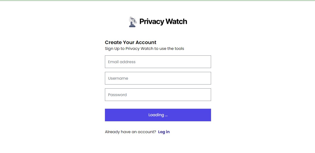 search a username on PrivacyWatch