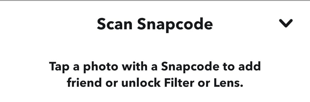 snapcode scanning