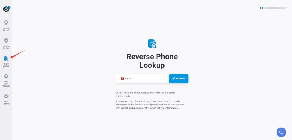 mlocator reverse phone number lookup