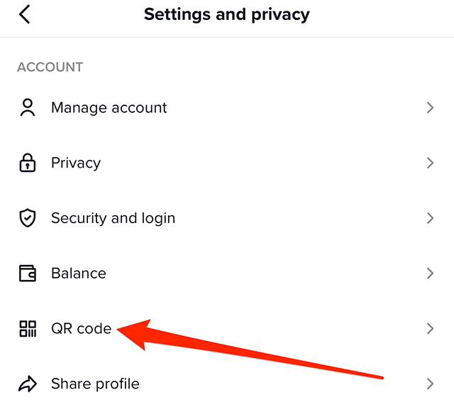 tiktok qr codes