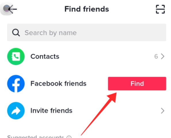 Find a TikTok User Using Facebook