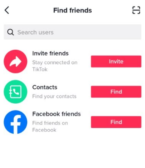 find friends on tiktok