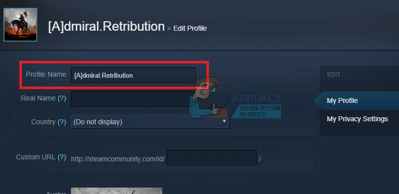 steam profile name