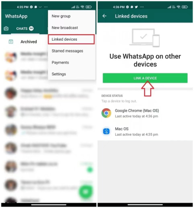 Whatsapp Setting