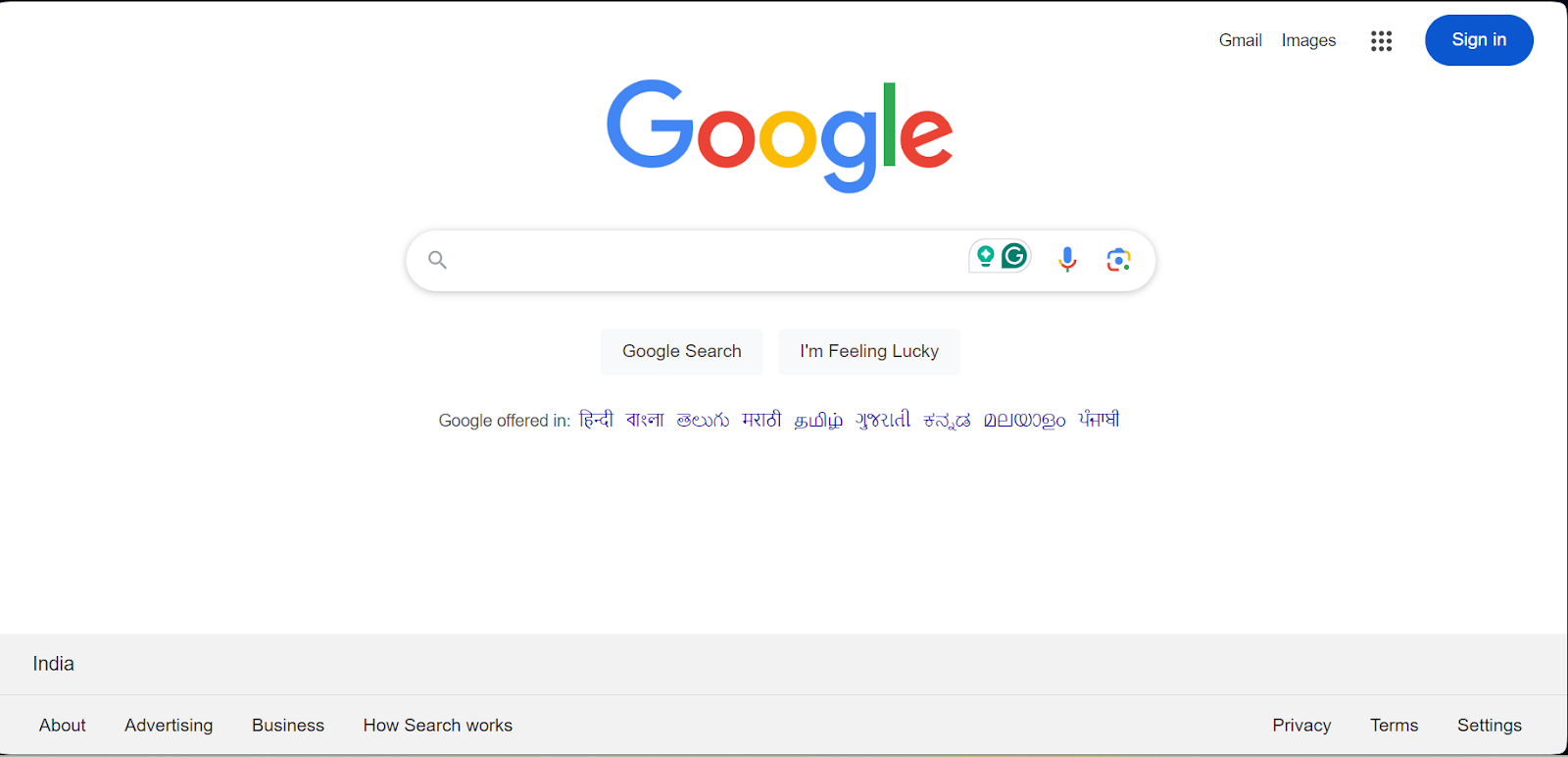 Google Search Engine