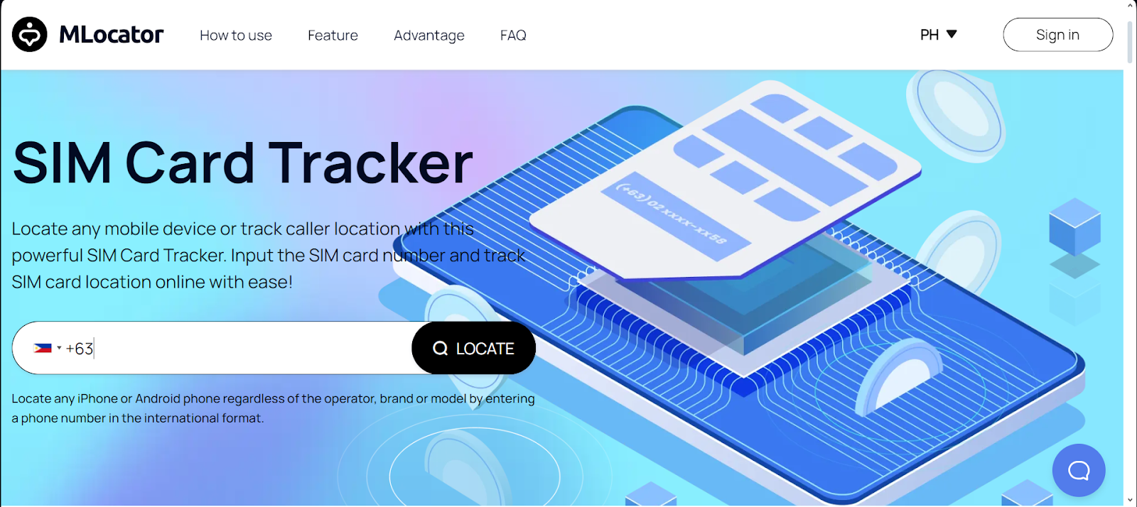 SIM Card Location Tracker