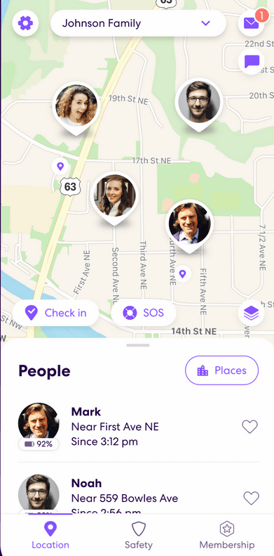 locate a person on life360