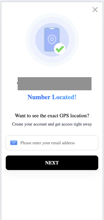 locate a phone number using gps