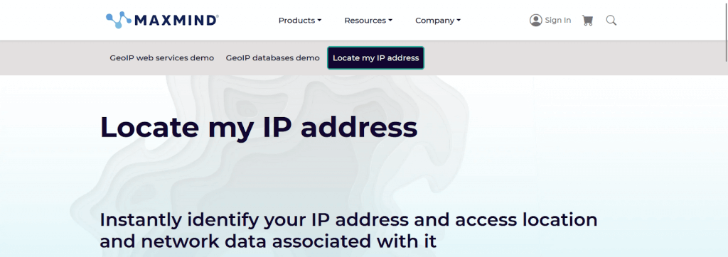 locate my ip address