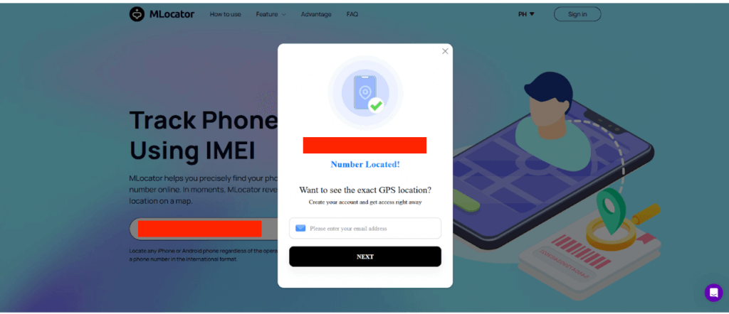 locate phone by imei online