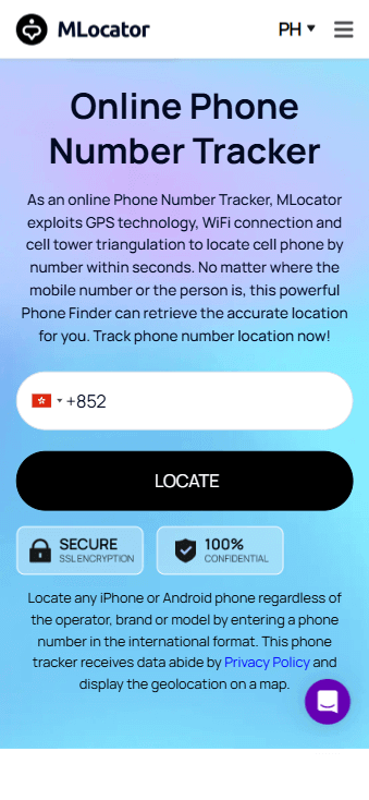 mlocator cep telefonu numarası izleyici filipinler