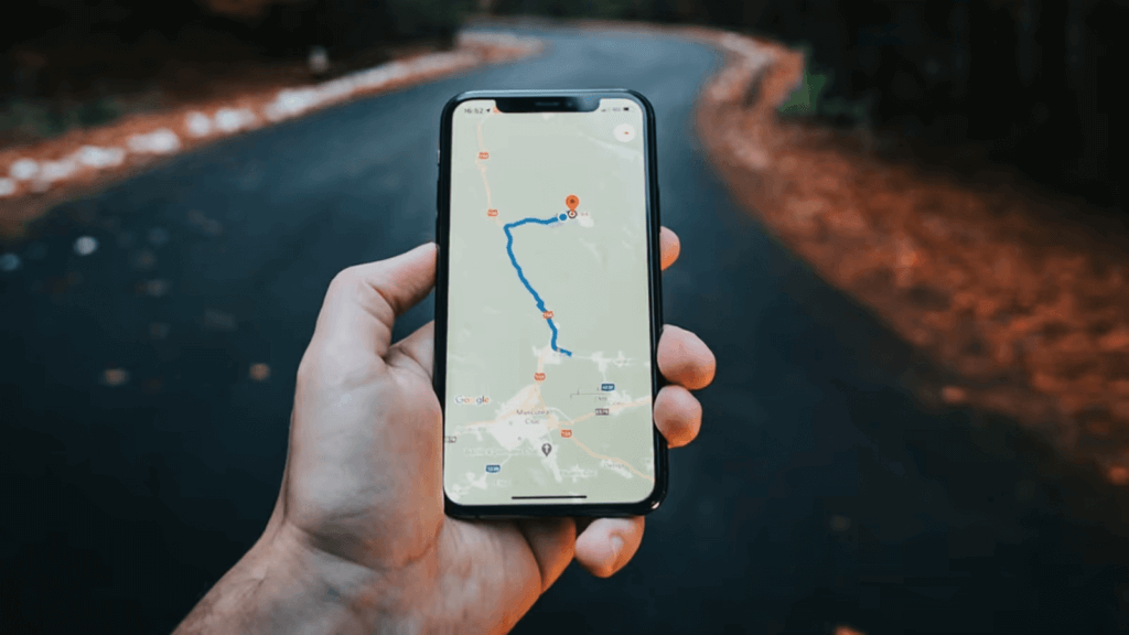 mobile tracker with google maps