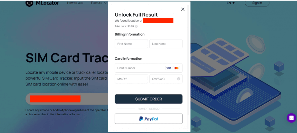 online employee location tracker payment