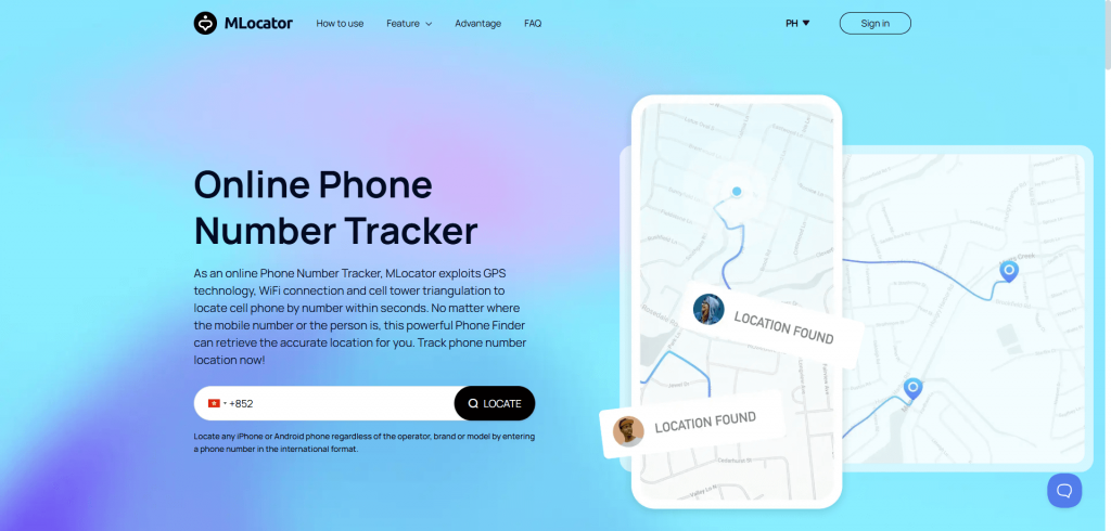 online phone number tracker