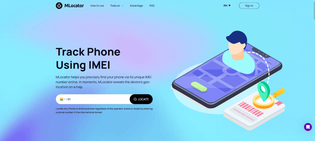 online phone tracking by imei