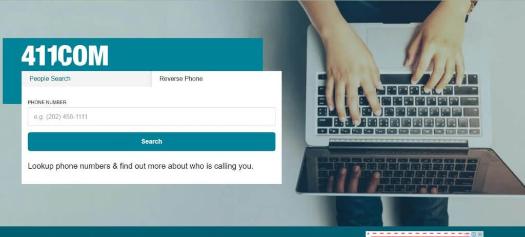 reverse phone on 411