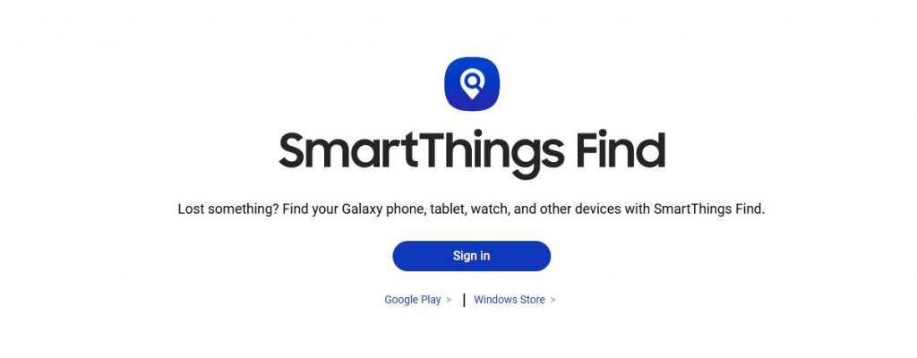 samsung smartthings find