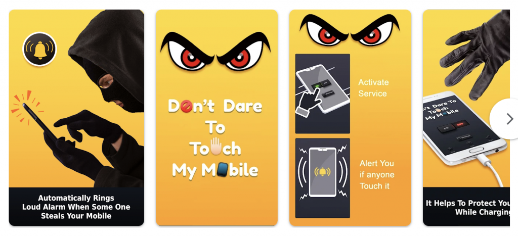 Dont Touch My Phone - Alarm Security APK