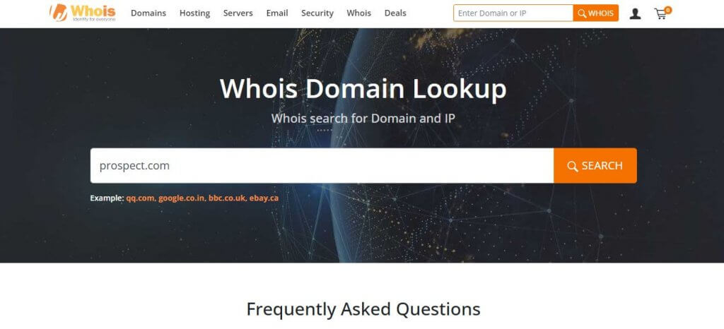 whois